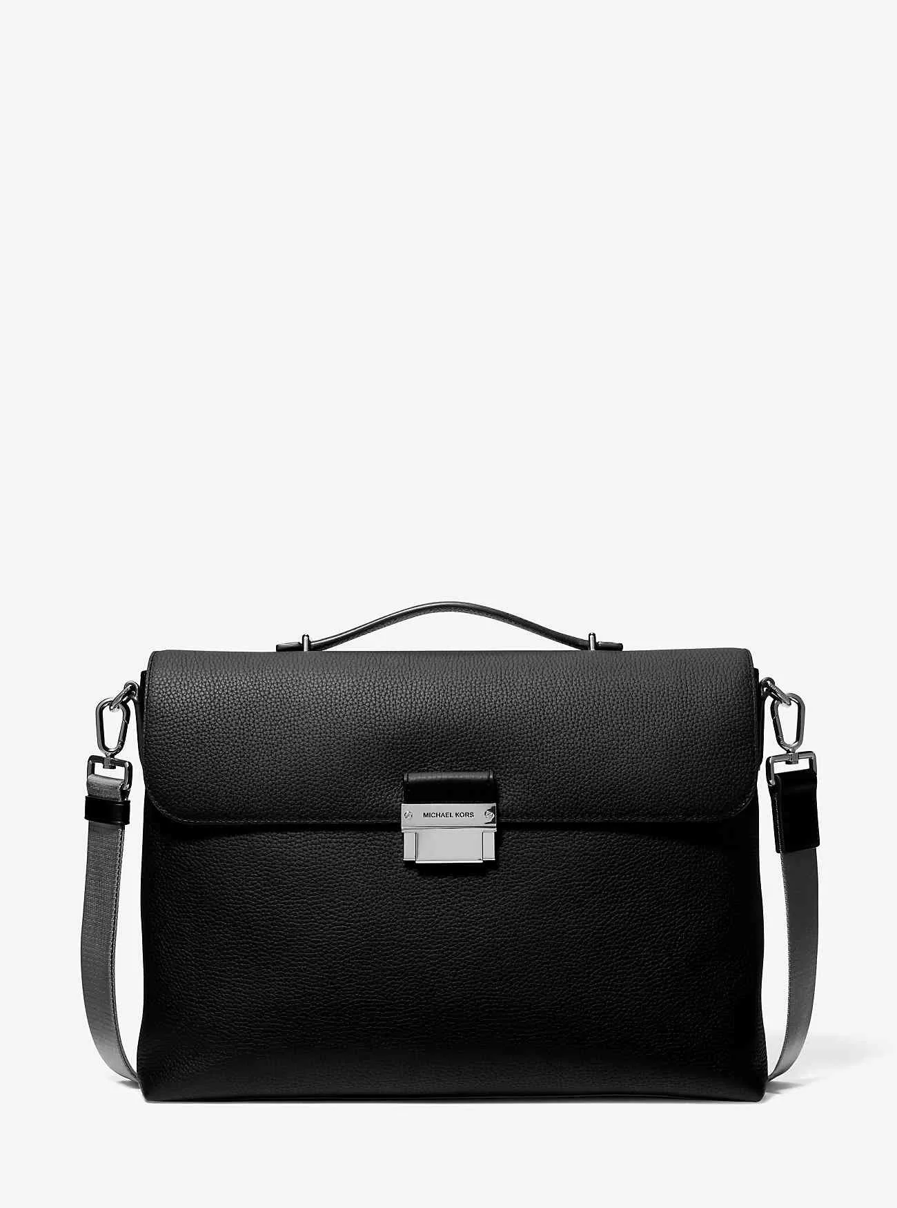 Aktentasche aus genarbtem Hudson-Leder