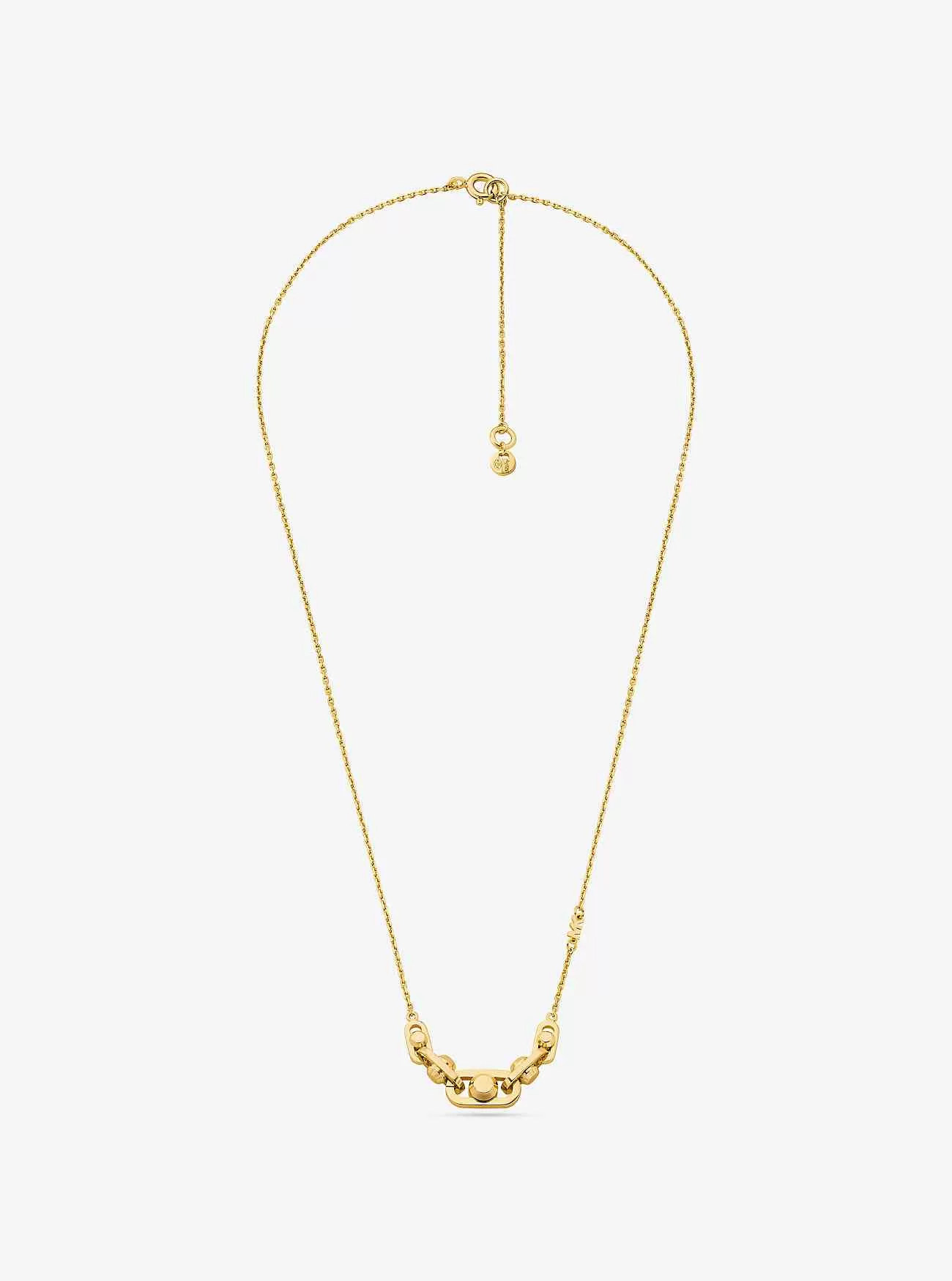 Astor-Gliederkette aus Sterlingsilber mit Edelmetallbeschichtung