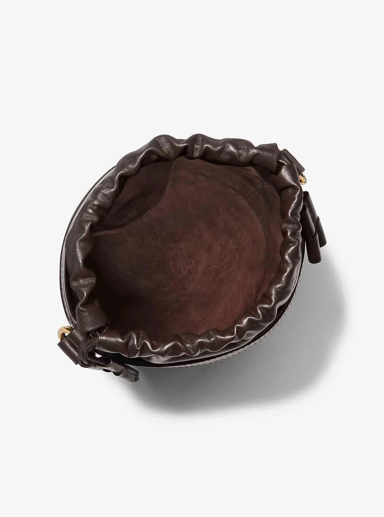 Audrey Mittelgroße Beuteltasche aus Leder