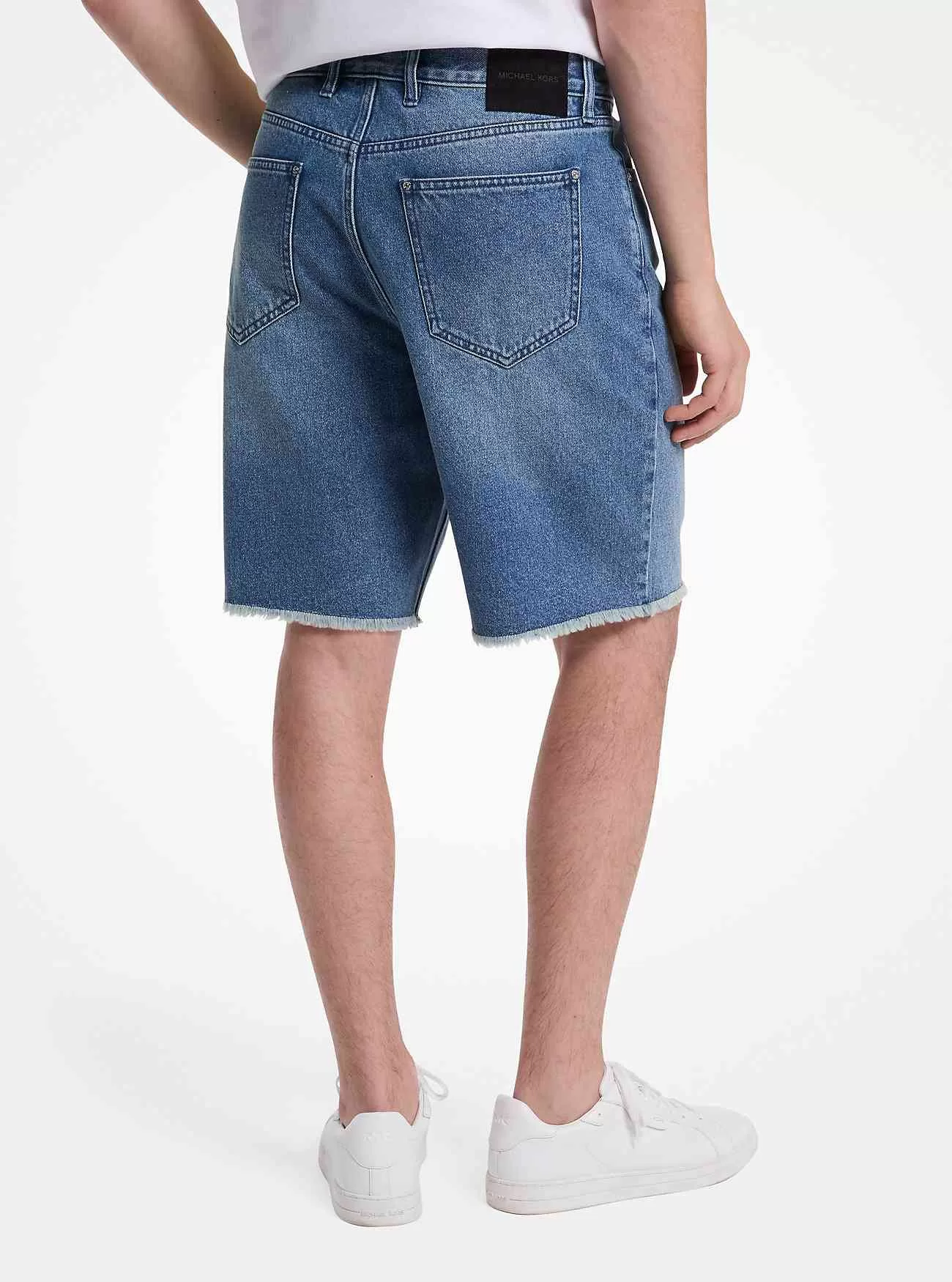 Ausgefranste Jeansshorts