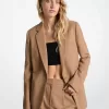 Boyfriend-Blazer aus Wollmischung