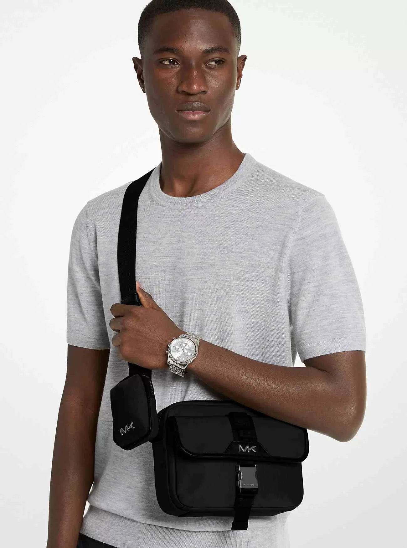 Brooklyn Utility-Umhängetasche aus recyceltem Nylon Brooklyn Utility-Umhängetasche aus recyceltem Nylon