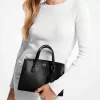 Chantal Kleine Messenger-Tasche aus genarbtem Leder