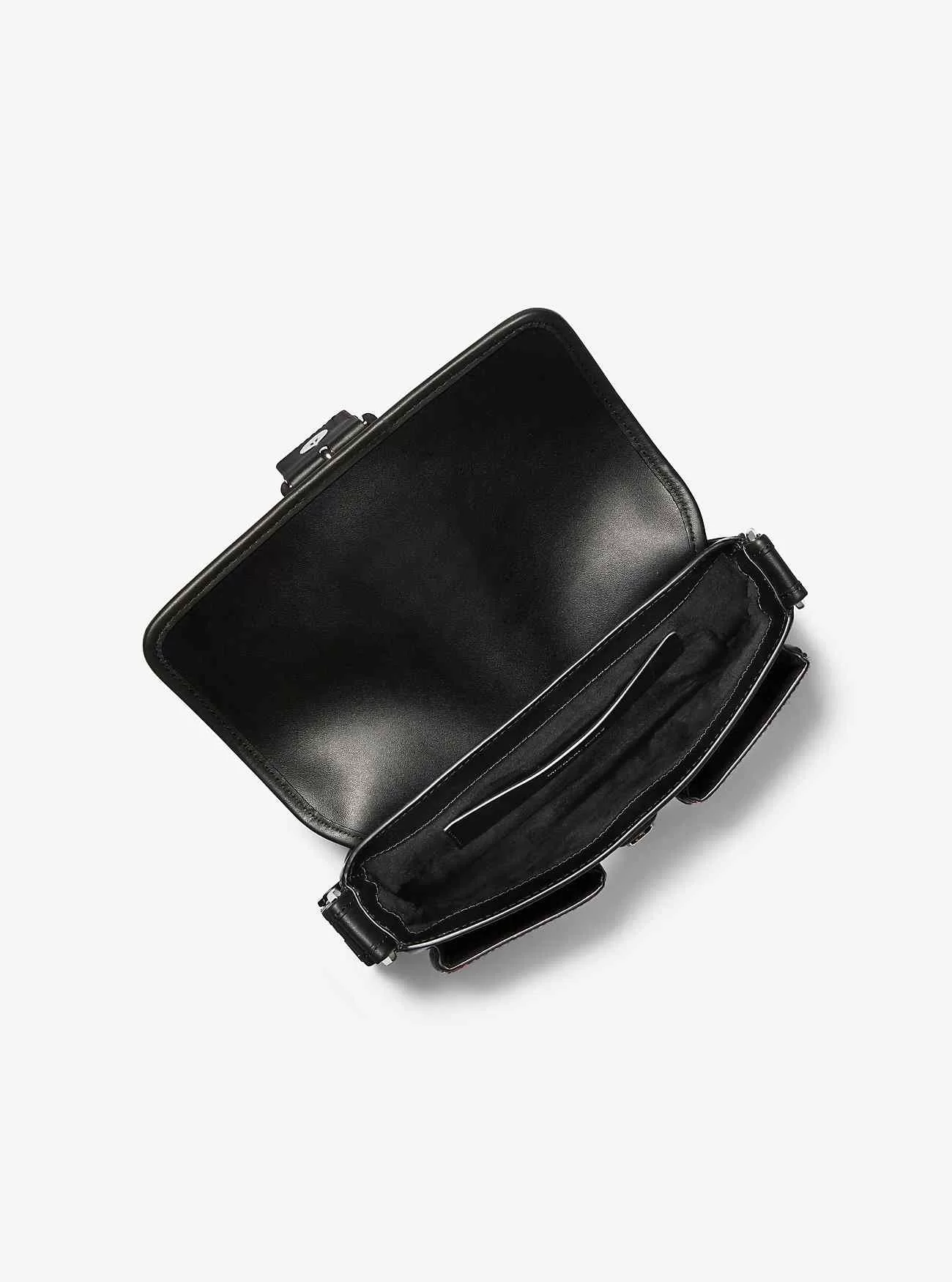 Colby Mittelgroße Umhängetasche aus Kalbshaar mit Zebramuster