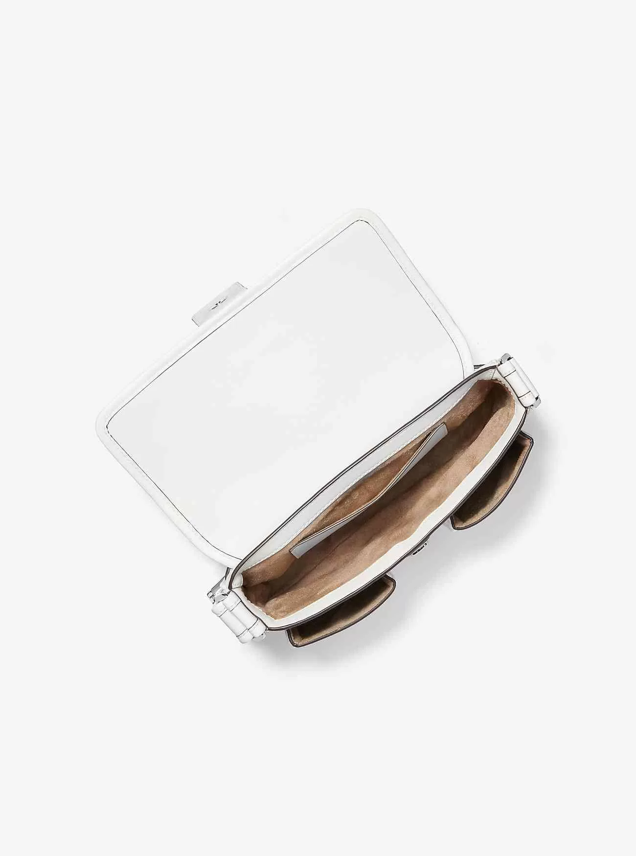 Colby mittelgroße Empire-Signatur-Logo-Schultertasche