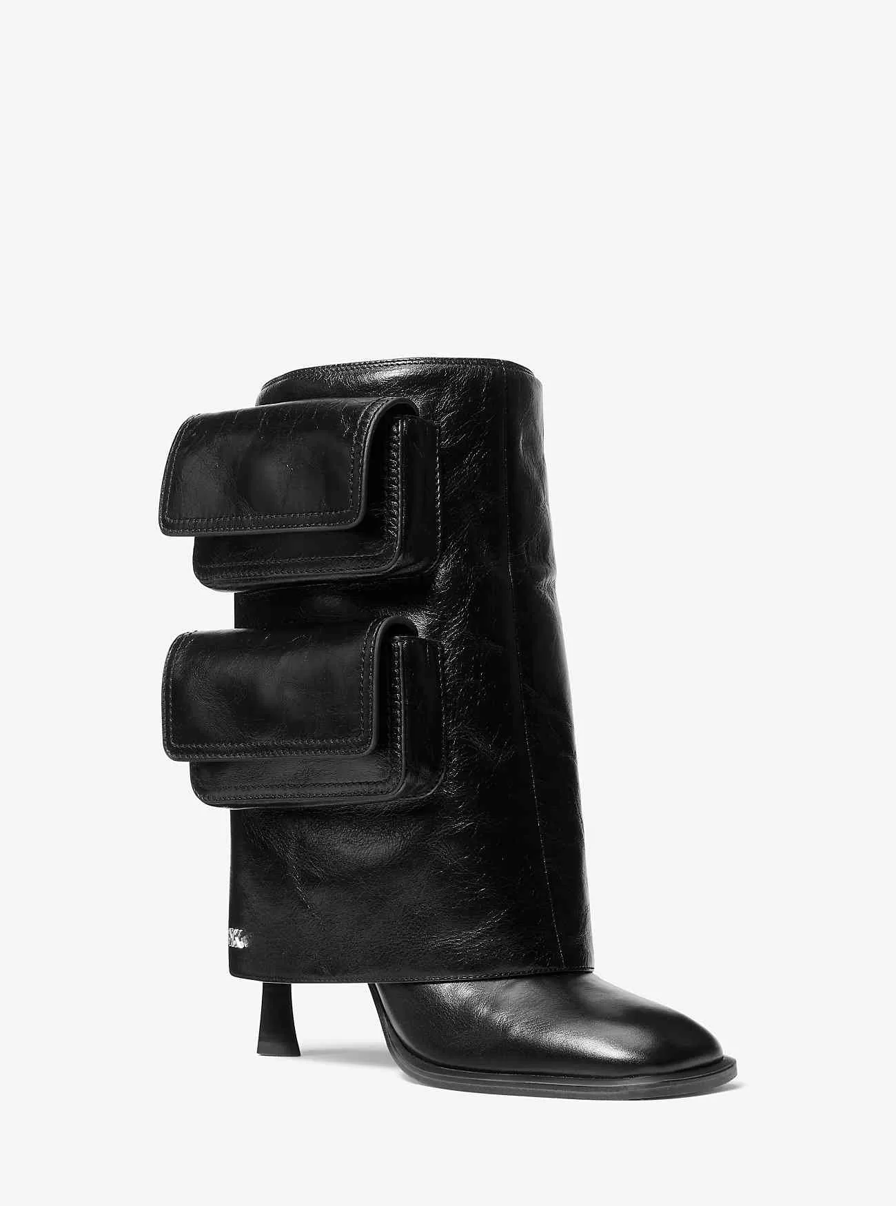 Dakota-Cargo-Taschenstiefel aus Leder