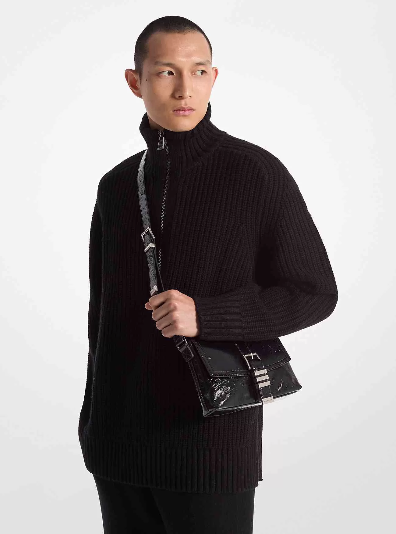 Darrington Mini-Umhängetasche aus geknistertem Leder Darrington Mini-Umhängetasche aus geknistertem Leder