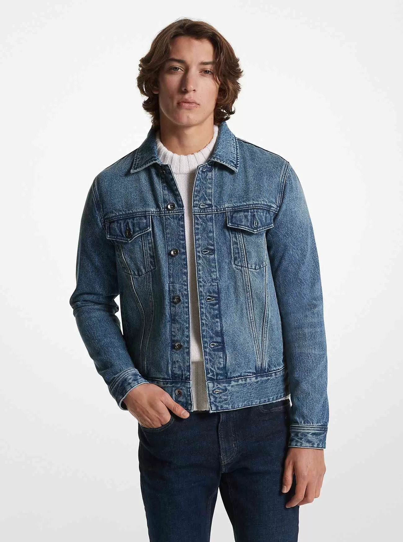 Denim-Trucker-Jacke