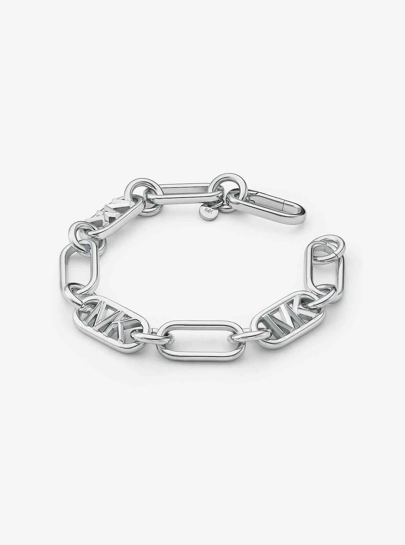 Edelmetallbeschichtetes Messing-Kettengliederarmband