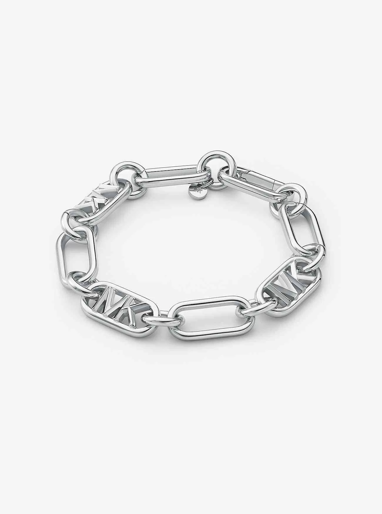 Edelmetallbeschichtetes Messing-Kettengliederarmband