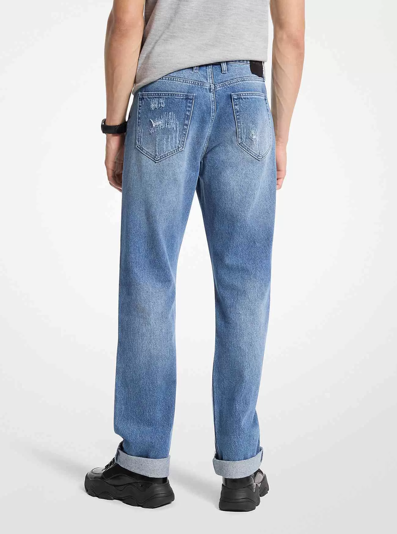 Finn Distressed Denim-Jeans
