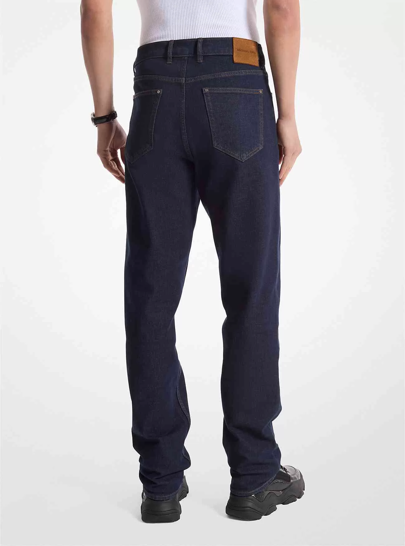 Finn Straight-Fit-Jeans aus Stretch-Denim