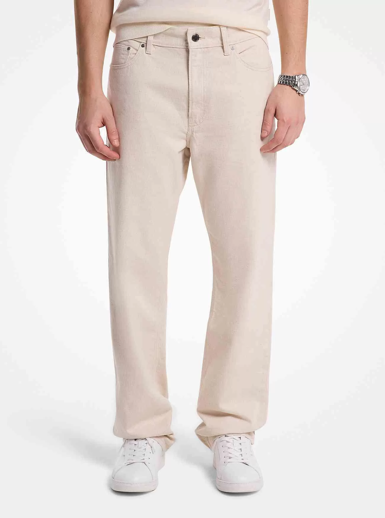 Finn Straight-Fit-Jeans aus Stretch-Denim