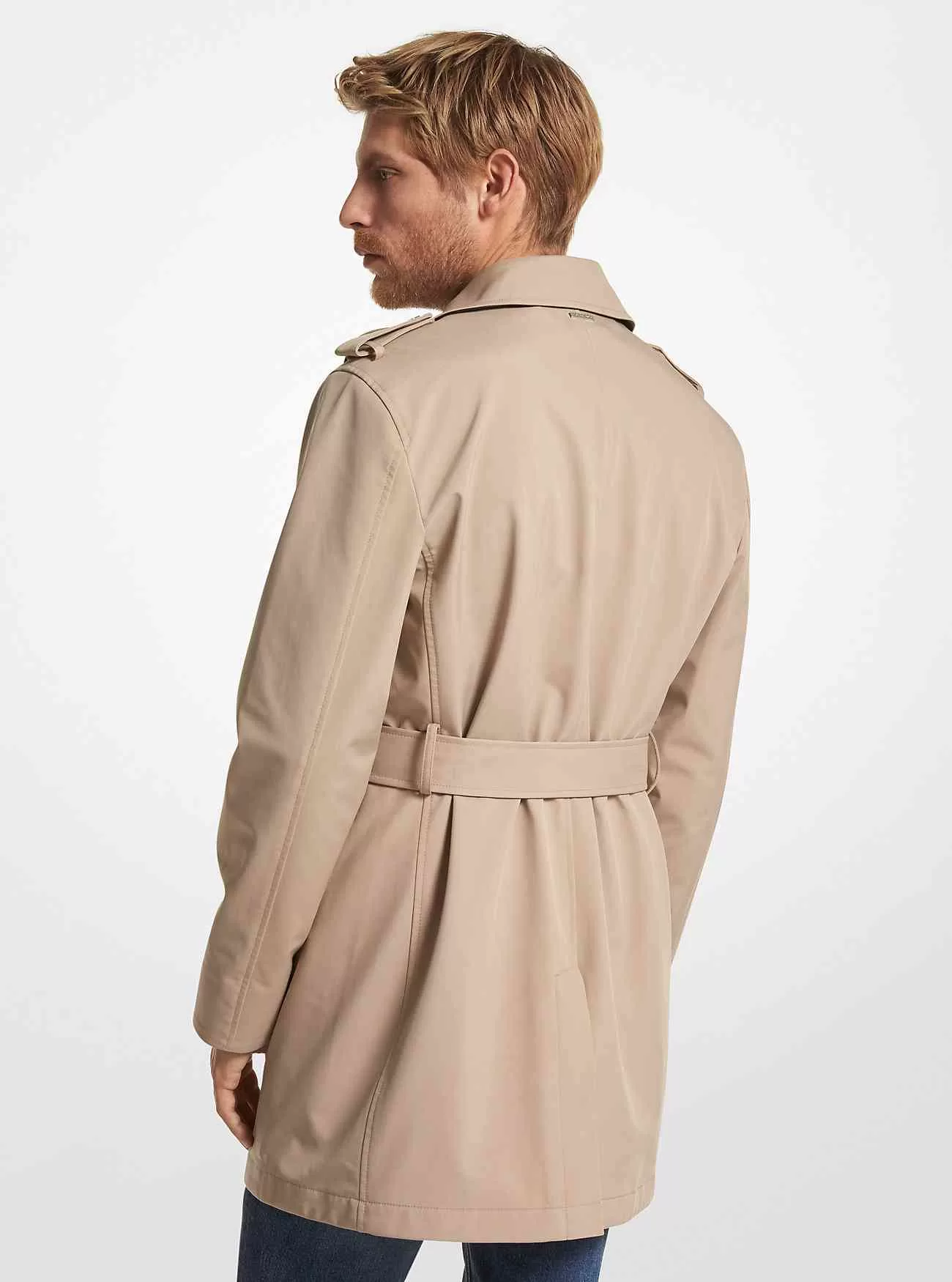 Gewebter Trenchcoat