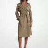 Gewebter Trenchcoat