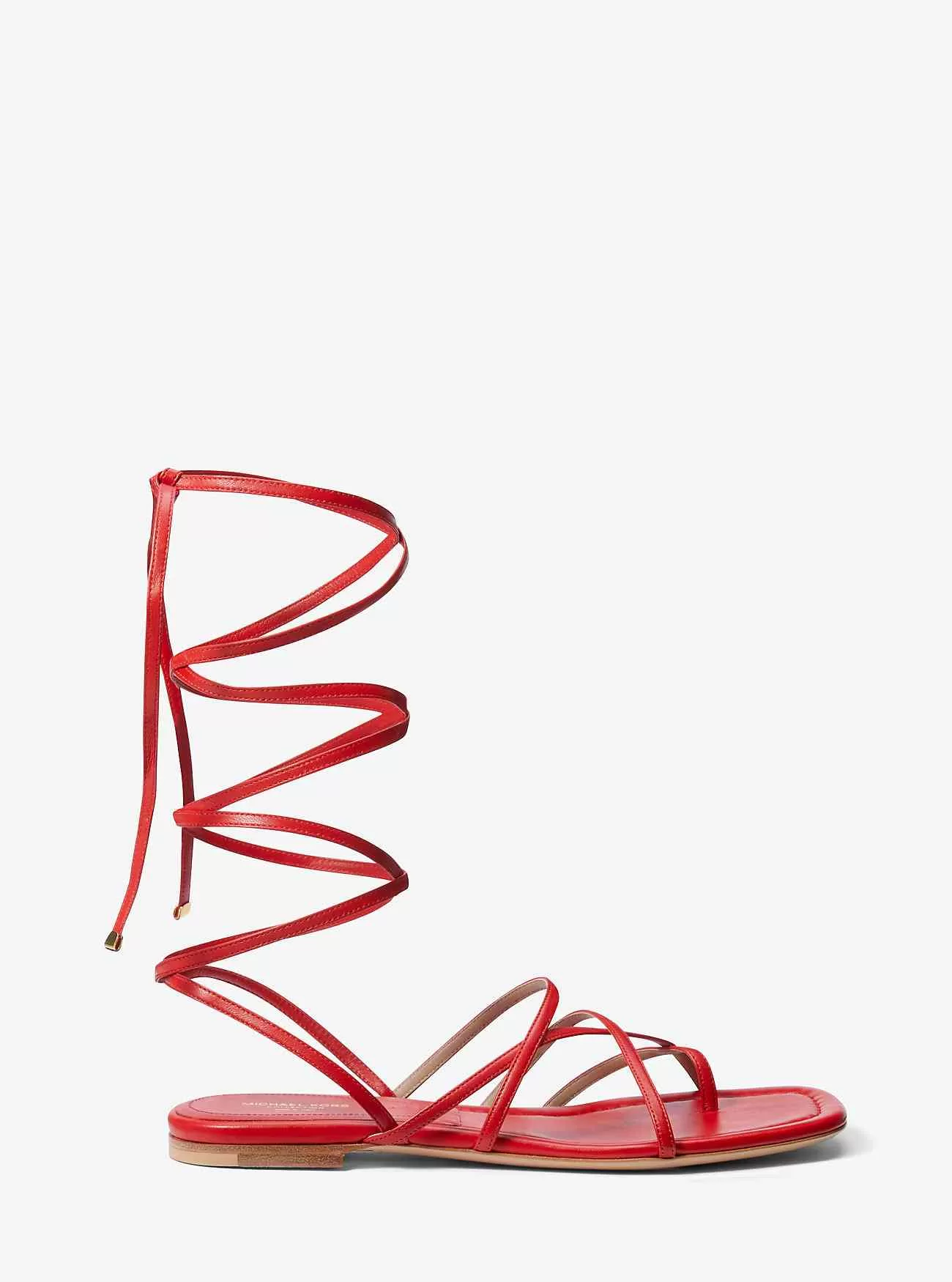 Gladiator-Sandale aus Jadeleder