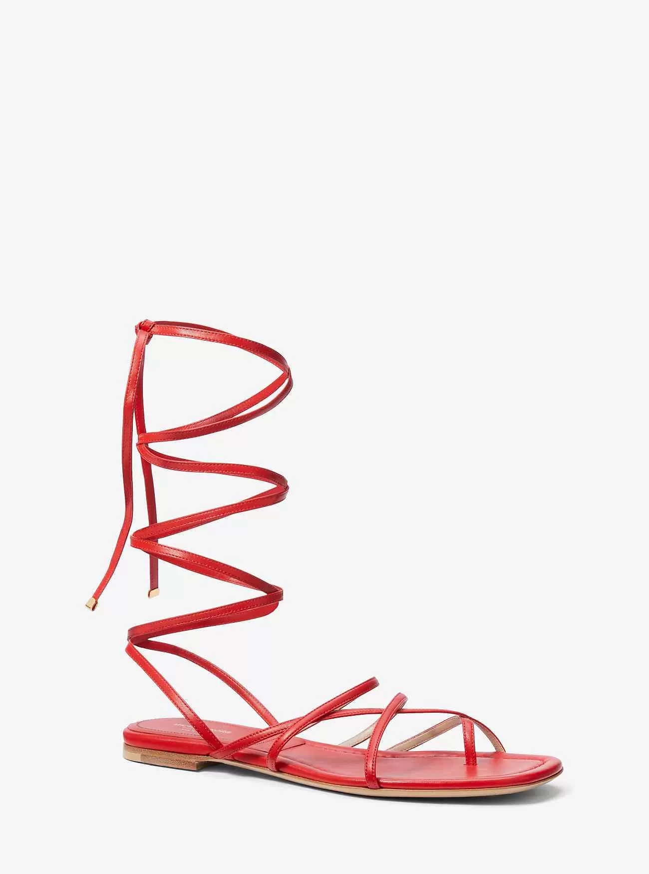 Gladiator-Sandale aus Jadeleder