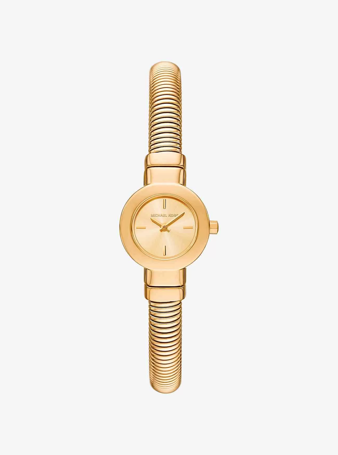 Goldfarbene Mini-Gramercy-Uhr