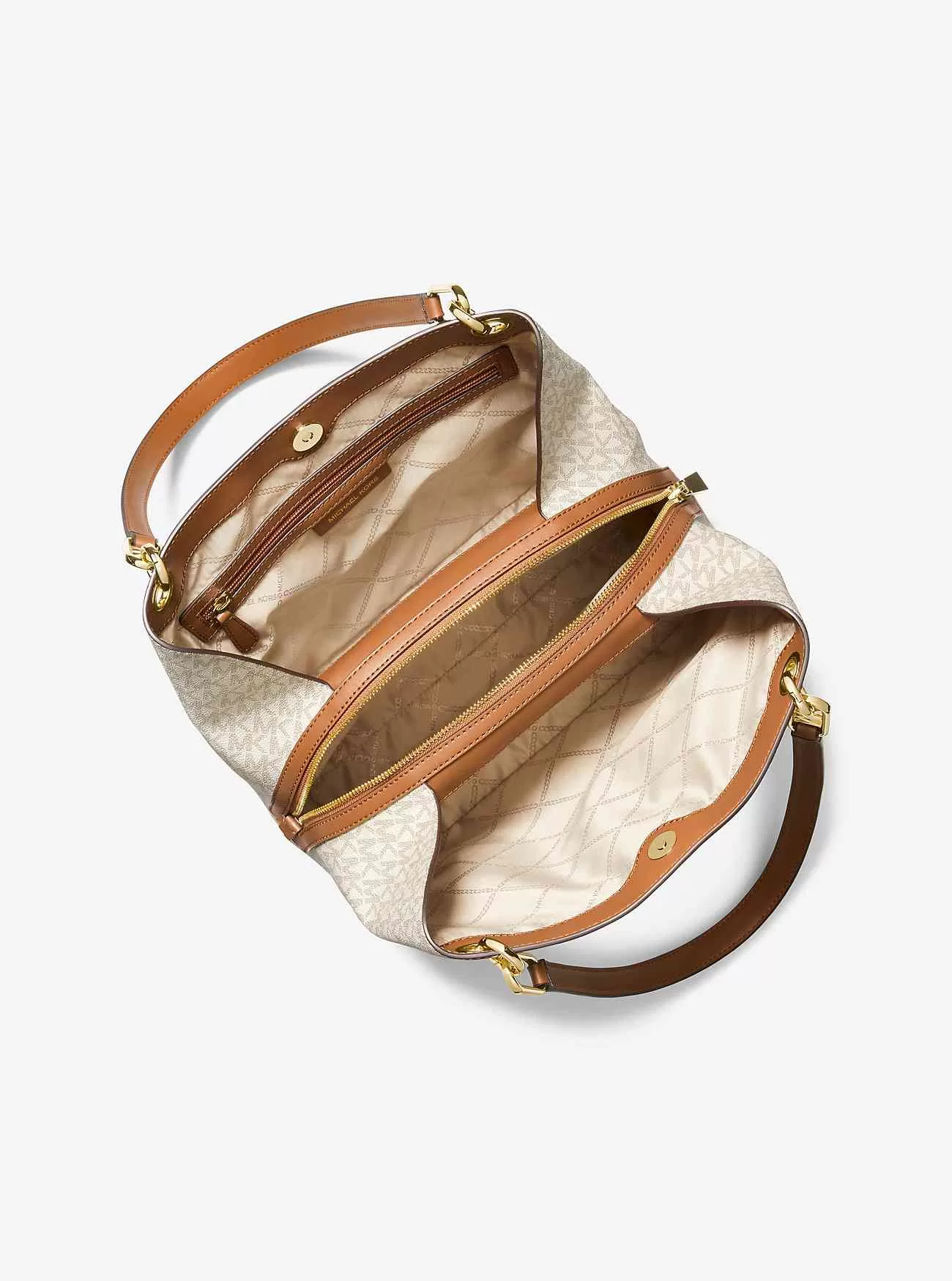 Grosse Kensington Tragetasche mit Signatur Logo 1 1 - Gro&szlig;e Kensington-Tragetasche mit Signatur-Logo