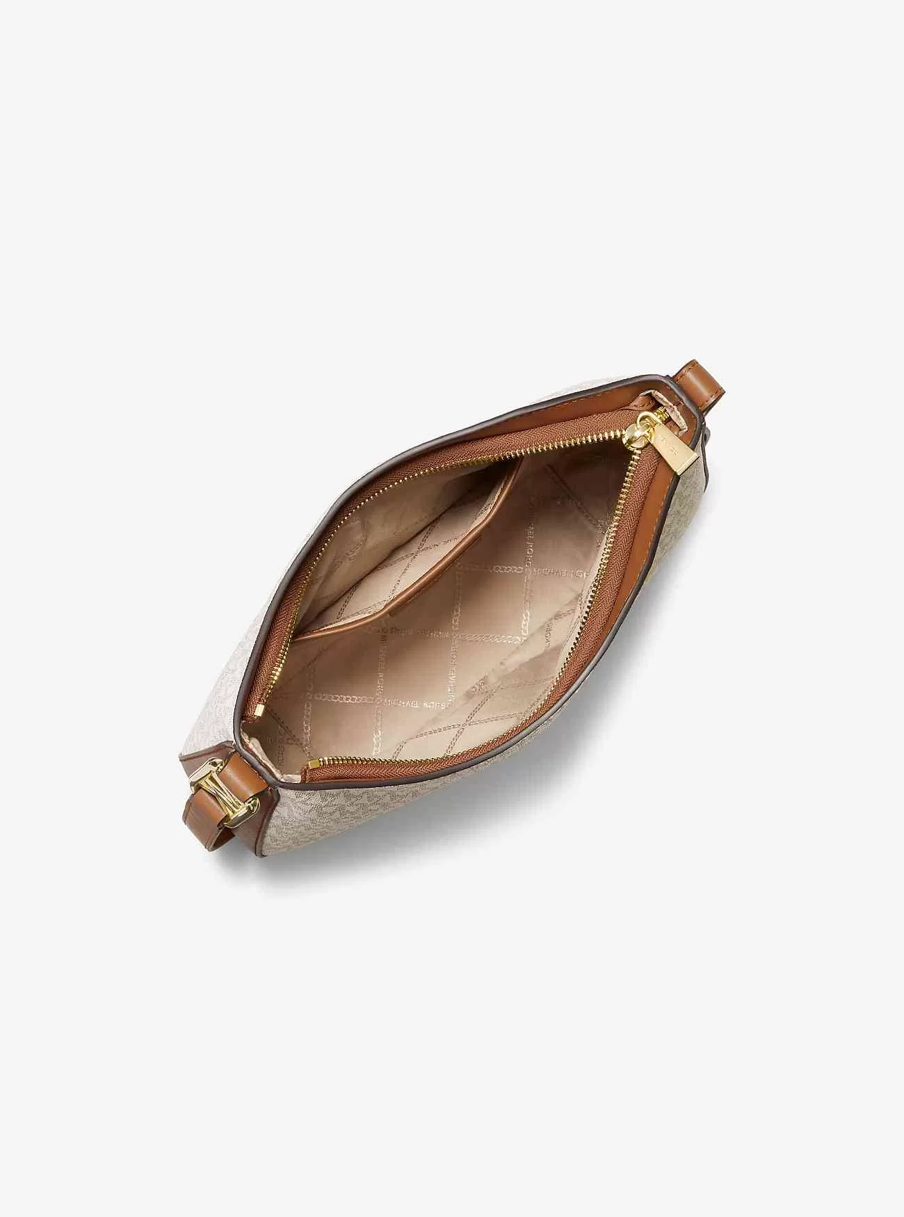 Große Kensington-Umhängetasche mit Signature-Logo