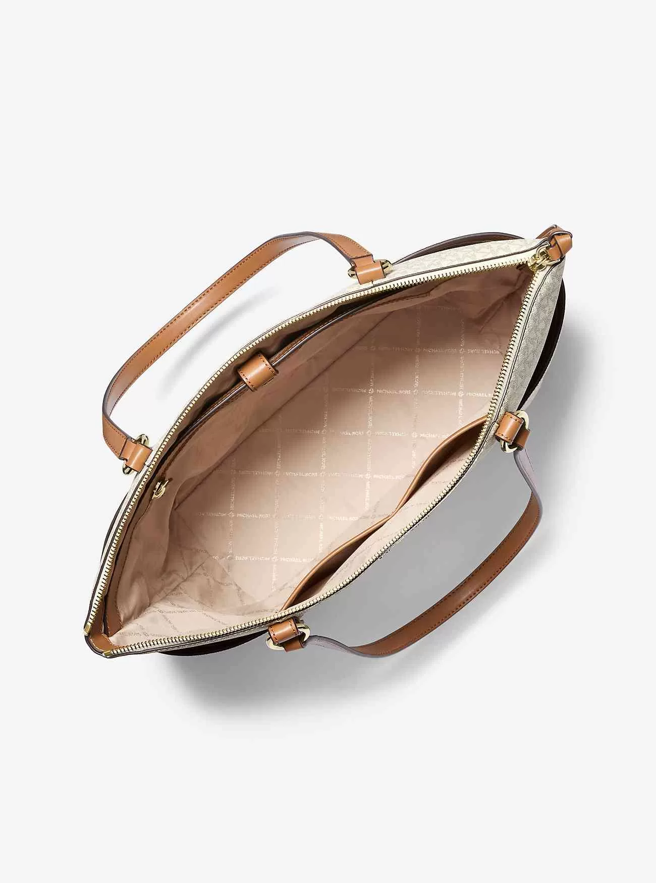 Große Sullivan-Einkaufstasche mit Logo oben und Reißverschluss