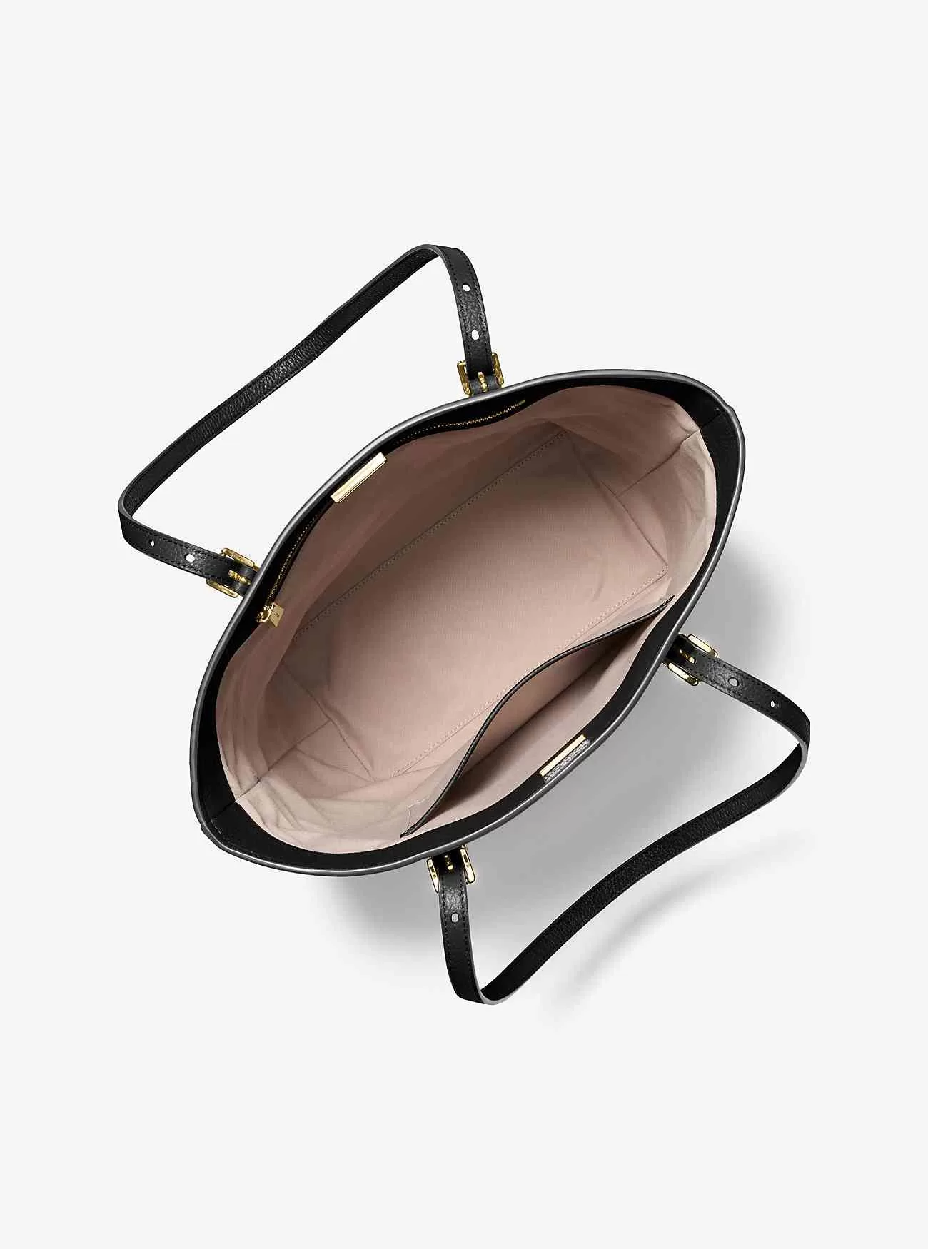 Große Tragetasche „Quinn“ aus genarbtem Leder