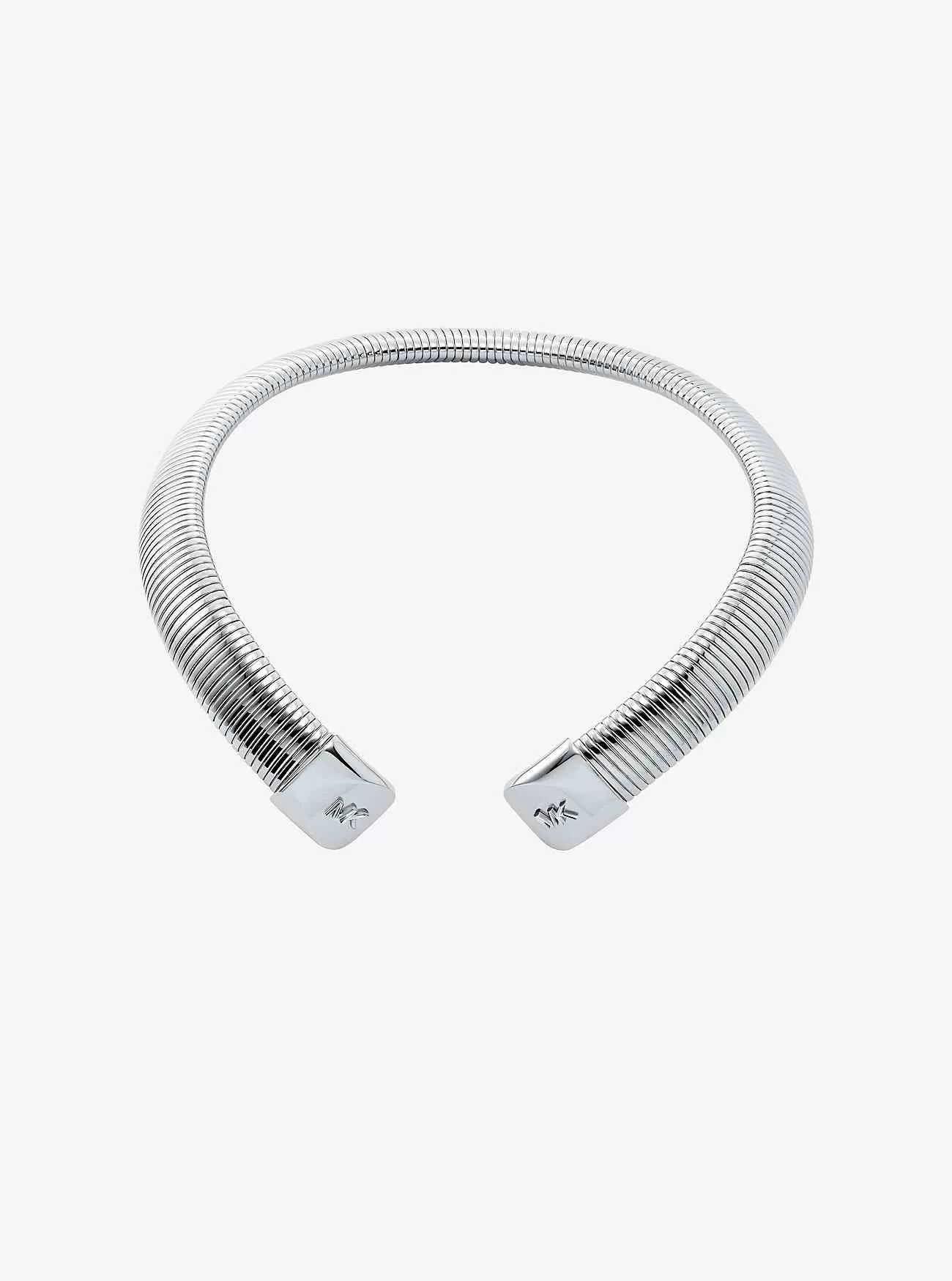 Halskette mit Tubogas-Kragen aus Messing mit Edelmetallbeschichtung