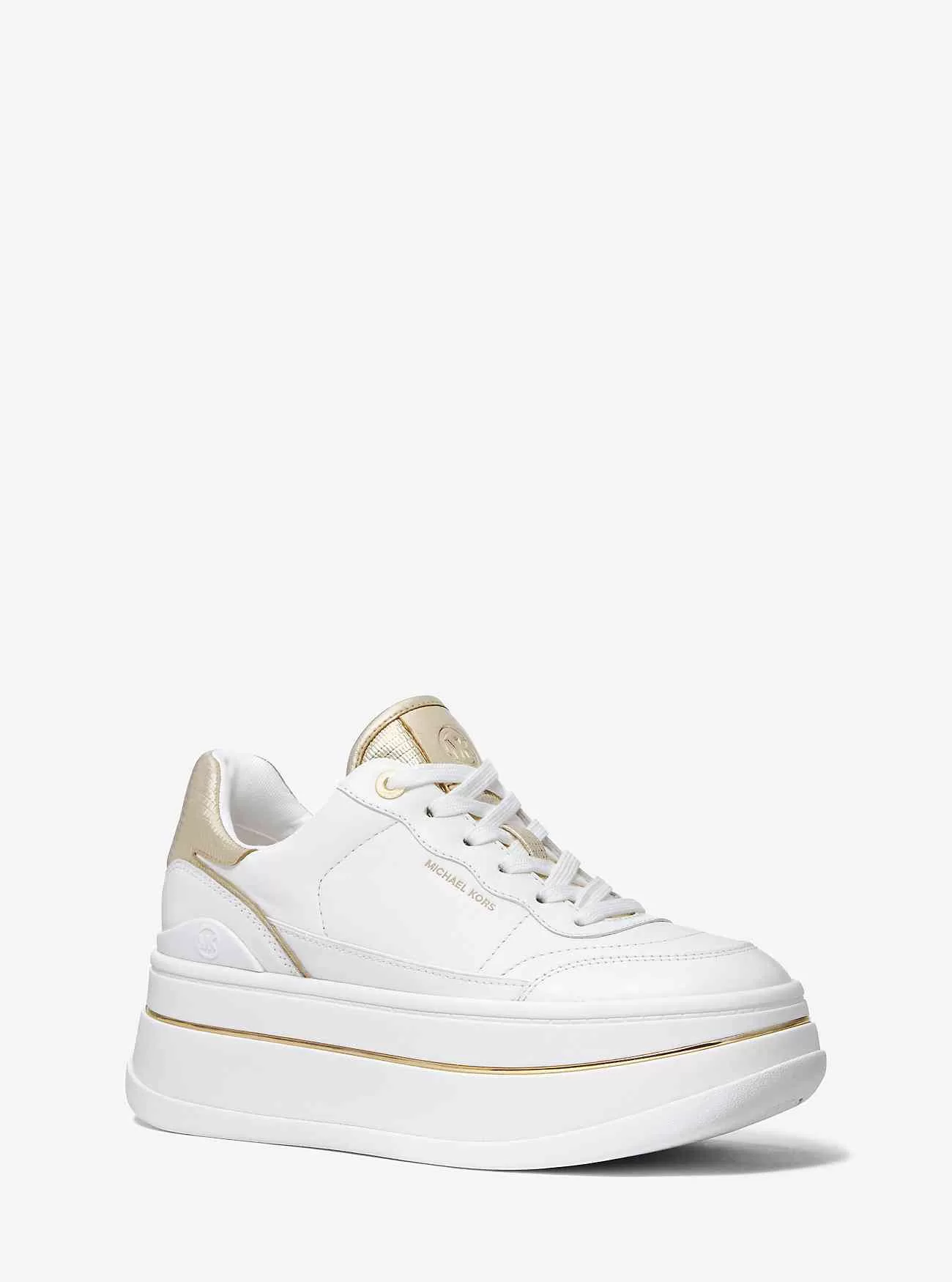 Hayes Leder-Plateau-Sneaker