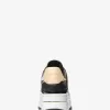 Hayes Sneaker aus Metallic-Empire-Monogramm und Leder