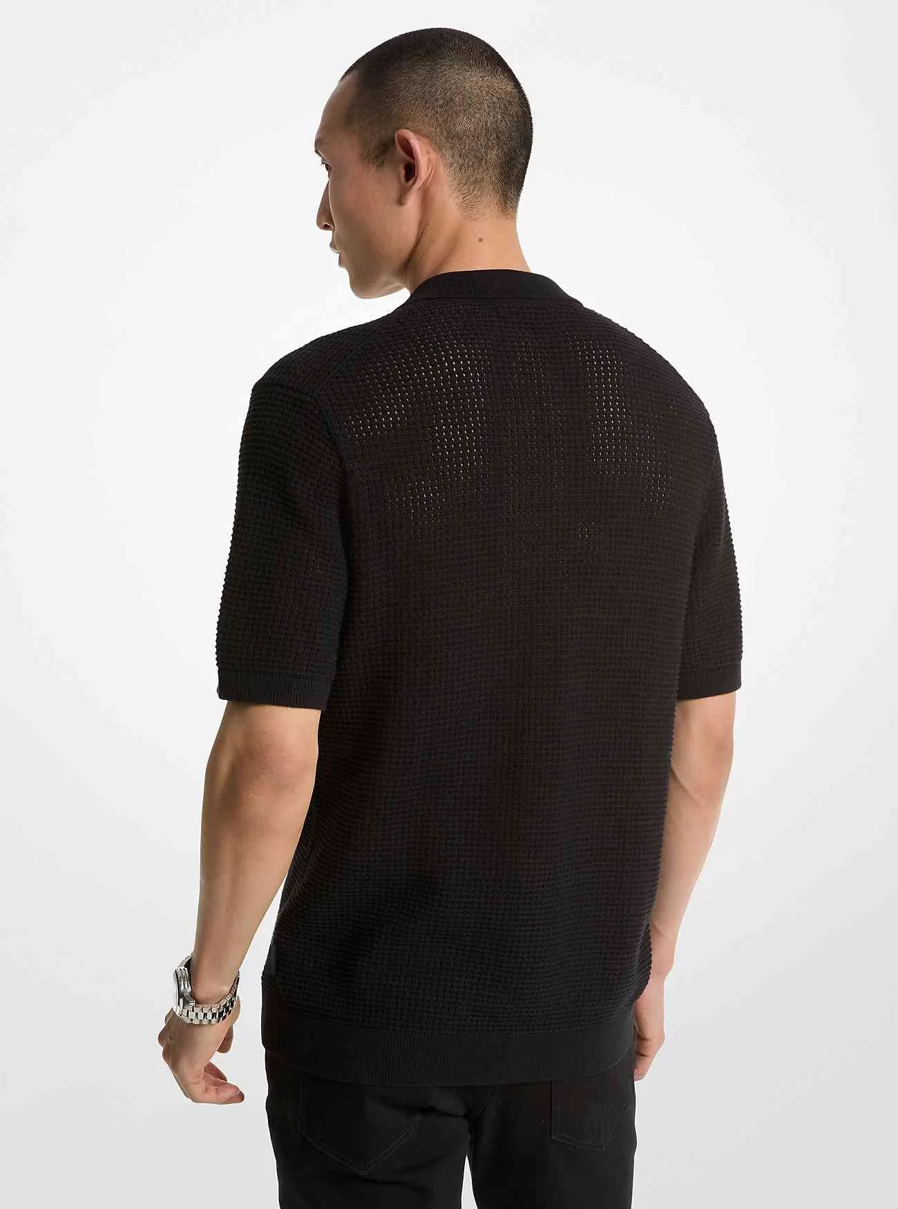 Hemd aus offen gestrickter Baumwolle