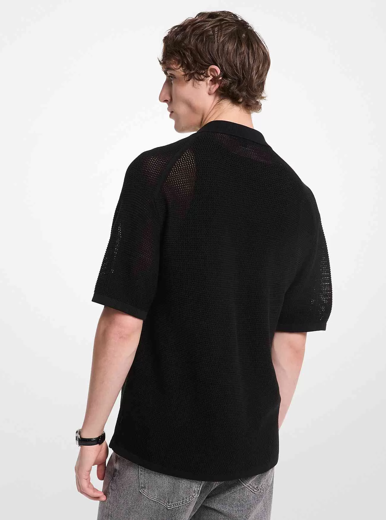 Hemd aus offen gestrickter Baumwolle