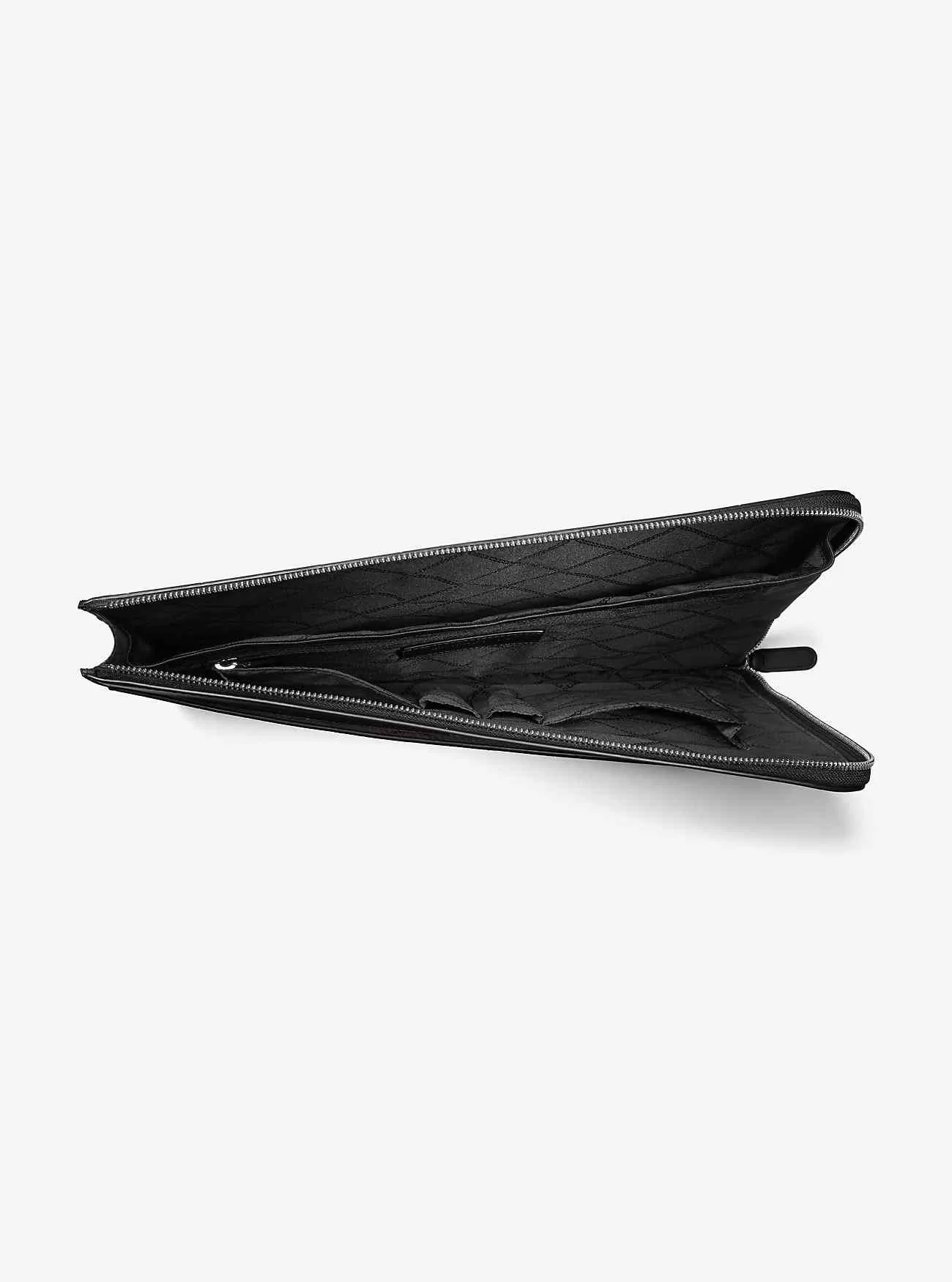 Hudson Laptoptasche aus Leder mit Krokodilprägung Hudson Laptoptasche aus Leder mit Krokodilprägung