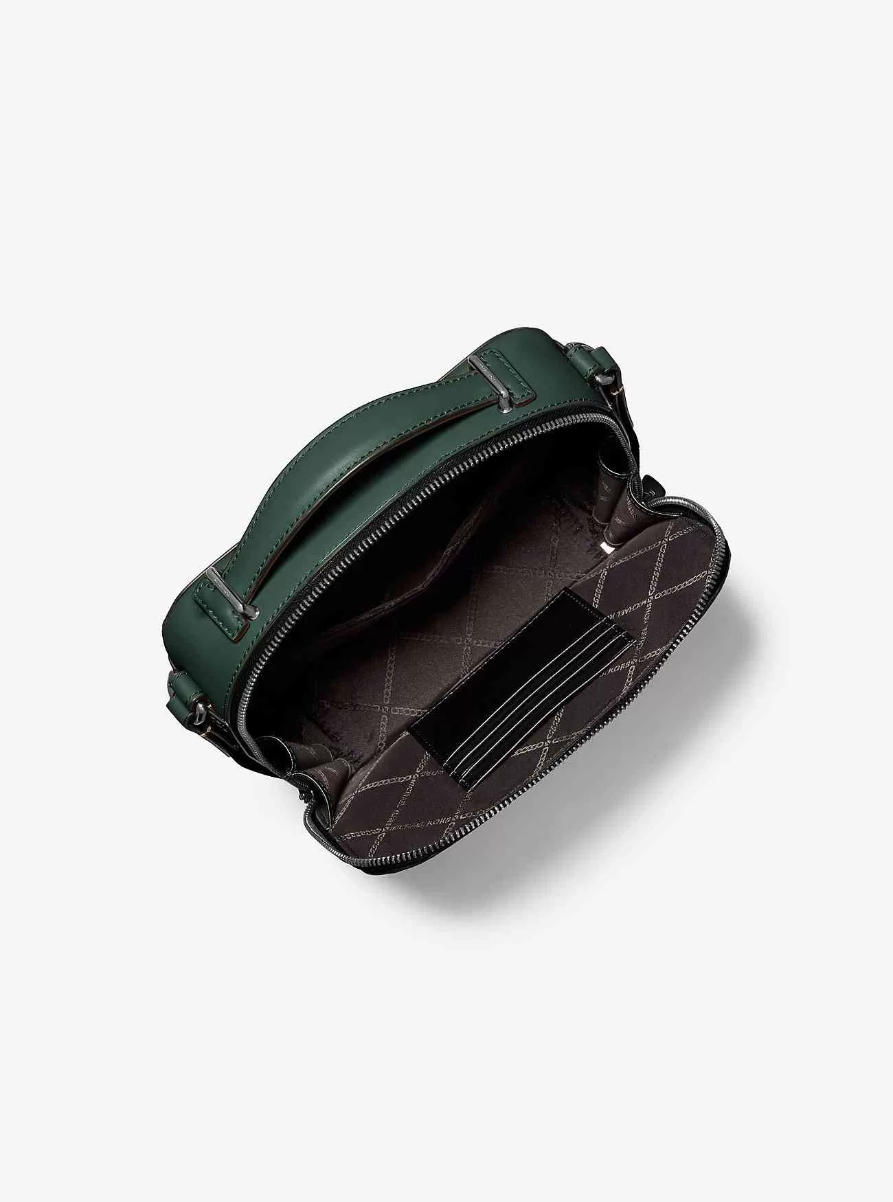 Hudson Umhängetasche aus Leder mit Krokodilprägung