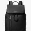 Hudson Utility-Rucksack aus genarbtem Leder