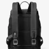 Hudson Utility-Rucksack aus genarbtem Leder