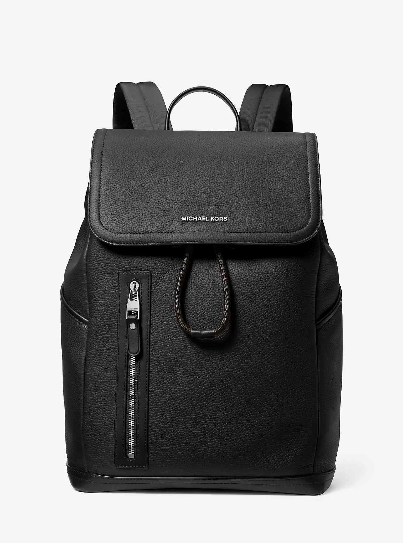 Hudson Utility-Rucksack aus genarbtem Leder