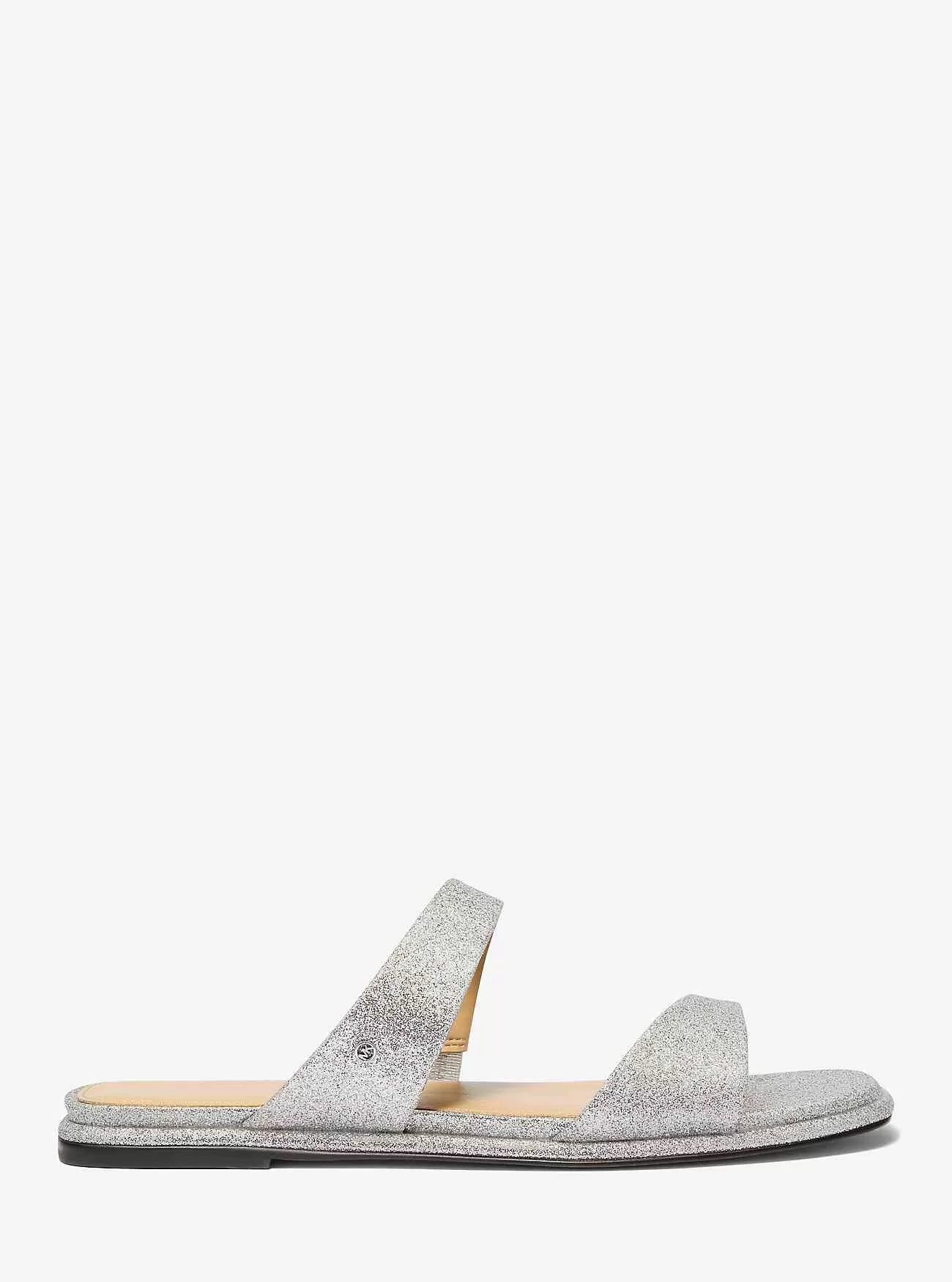 Jaida glitzernde Ledersandale