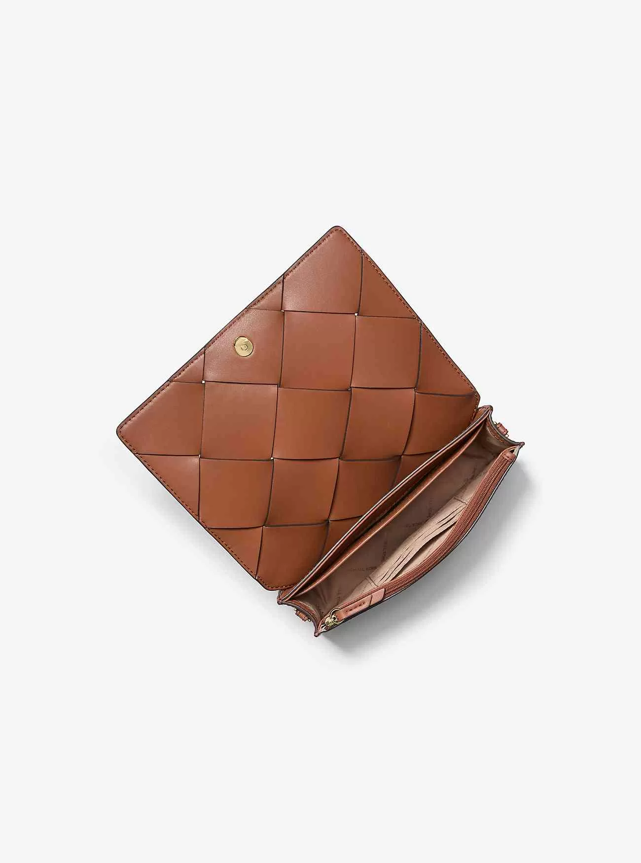 Jet Set Mittelgroße Umhängetasche aus gewebtem Leder Jet Set Mittelgroße Umhängetasche aus gewebtem Leder