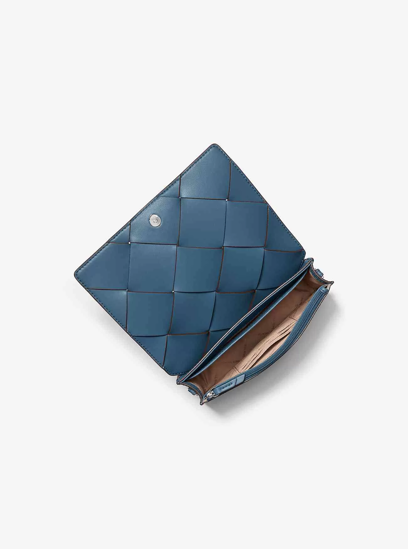 Jet Set Mittelgroße Umhängetasche aus gewebtem Leder Jet Set Mittelgroße Umhängetasche aus gewebtem Leder