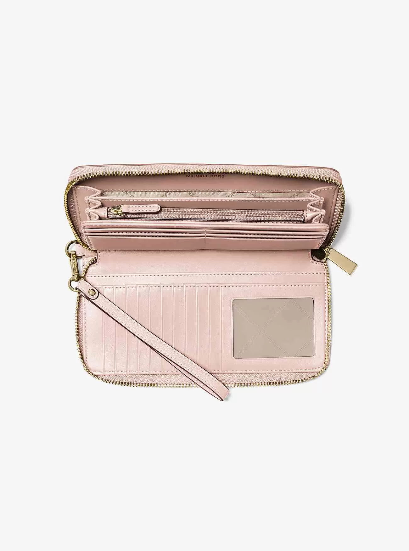 Jet Set Travel Große kontinentale Geldbörse aus gekrispeltem Leder