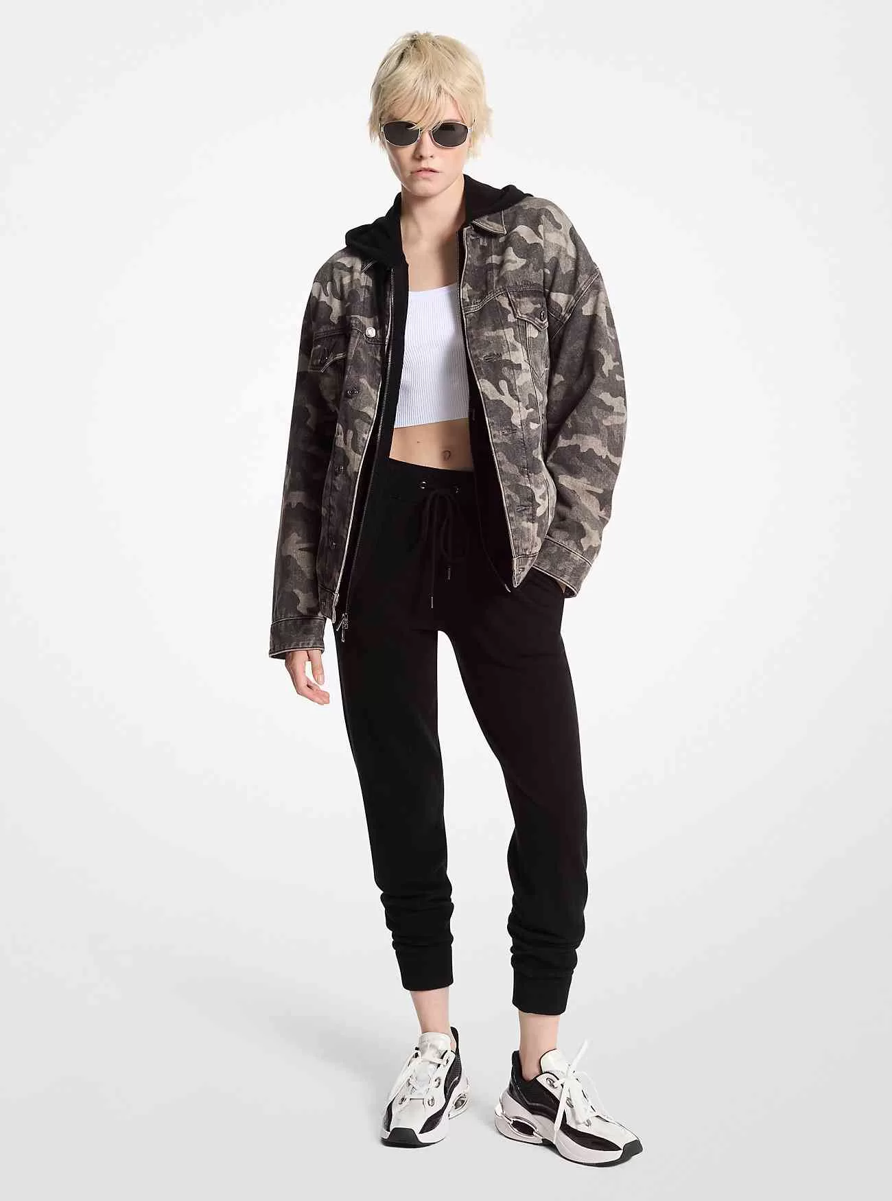 Jogginghose aus Woll- und Kaschmirmischung