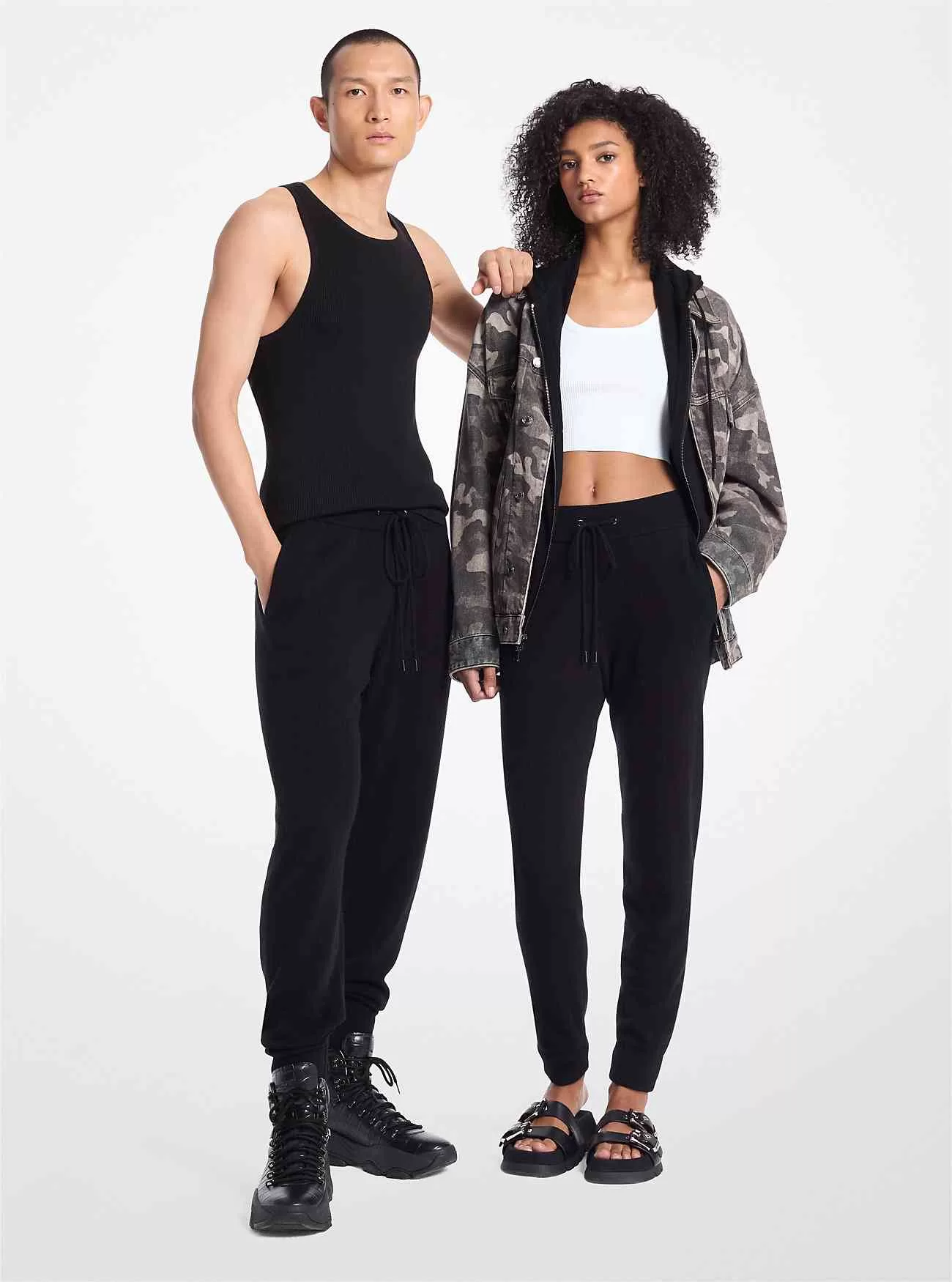 Jogginghose aus Woll- und Kaschmirmischung