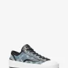 Jude Empire Diamond Jacquard Denim-Sneaker