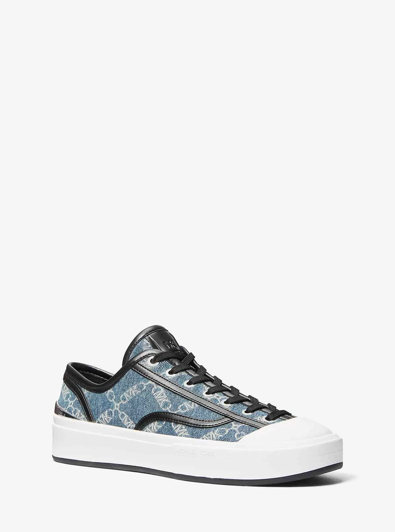 Jude Empire Diamond Jacquard Denim-Sneaker