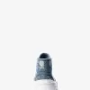 Jude High-Top-Sneaker aus Denim mit Spritzern