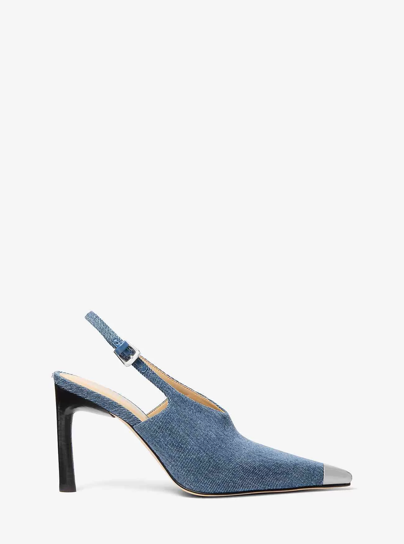 Kasia Denim Slingback-Pumps