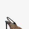 Kasia Slingback-Pumps aus Kalbshaar mit Gepardenmuster