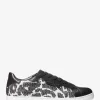 Keating Leoparden-Logo und Leder-Sneaker