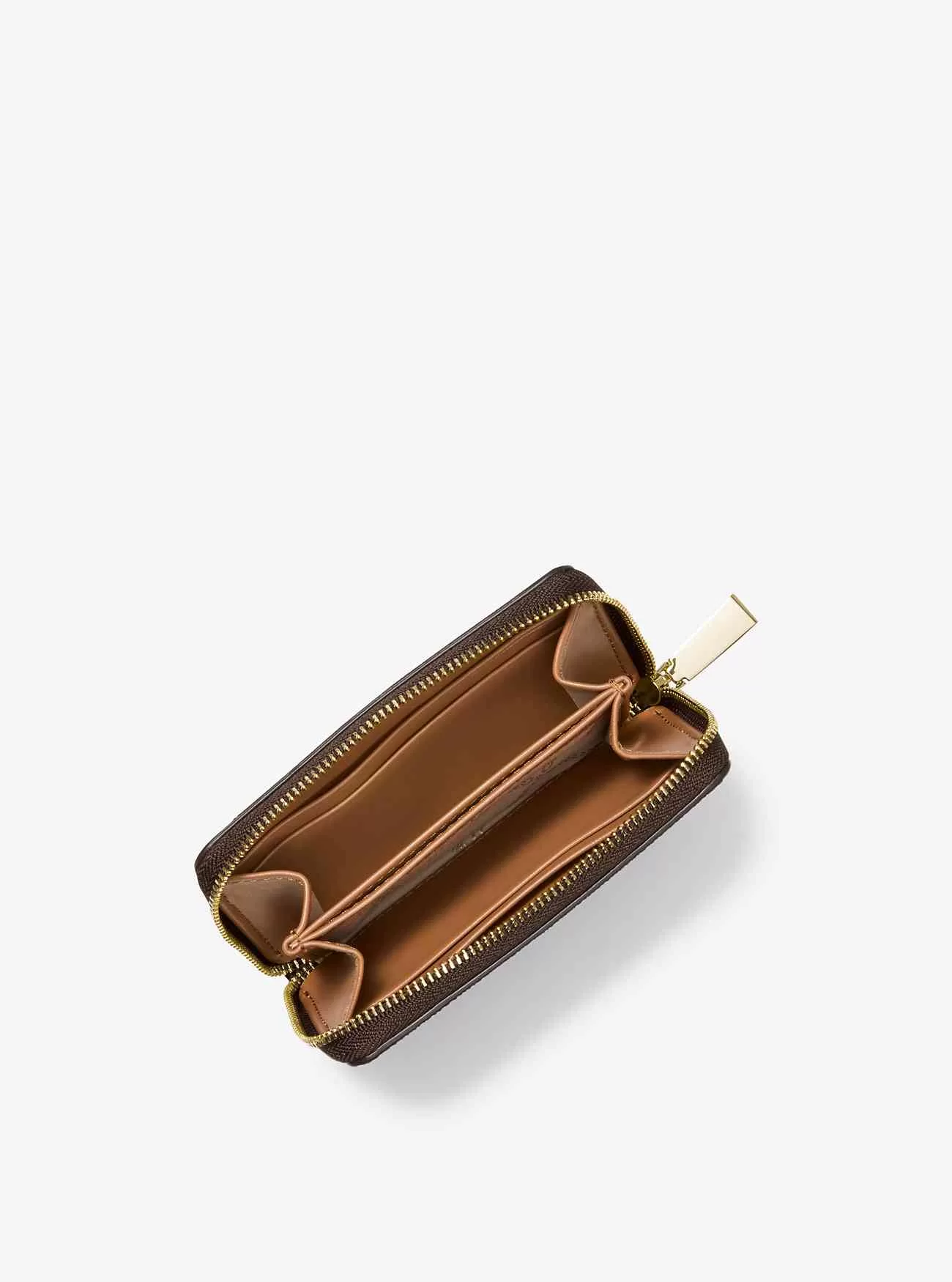 Kleine Geldbörse mit Logo und Leder