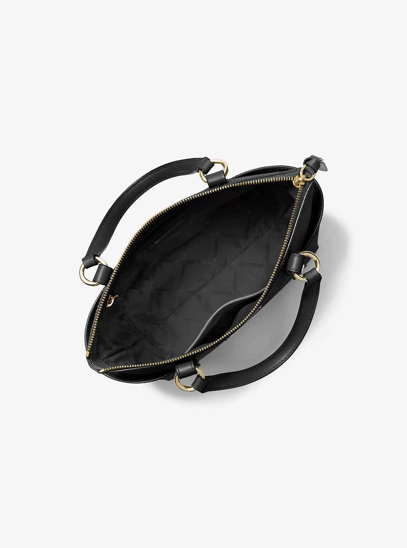 Kleine Sullivan-Tragetasche aus Saffiano-Leder mit Reißverschluss oben